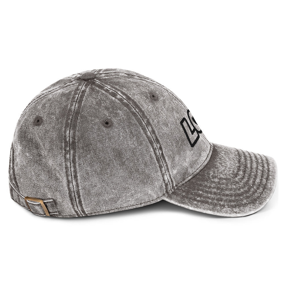 Casquette Vintage en Sergé de Coton - BKO44
