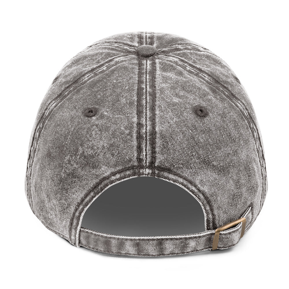 Casquette Vintage en Sergé de Coton - BKO44